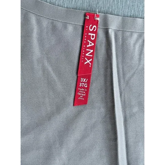 Spanx Cami Tank Top Smoothing Gray Shaping Camisole Slims Shapewear Size 3X - Picture 5 of 12